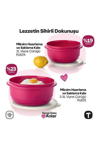 Tupperware Miksim Preparation and Storage Container 3.5LT