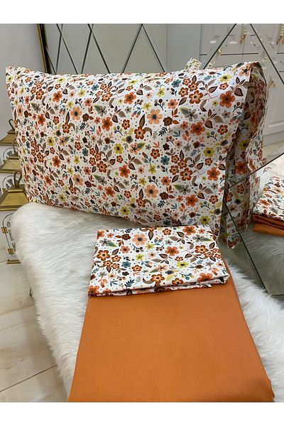 Özcan Ev Tekstil Ranforce Single Sheet Pillow Set 100% Cotton