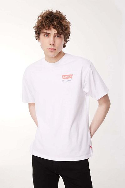 Levi's Ανδρικό λευκό μπλουζάκι Levis - Vintage Fit από την Leviz A9440