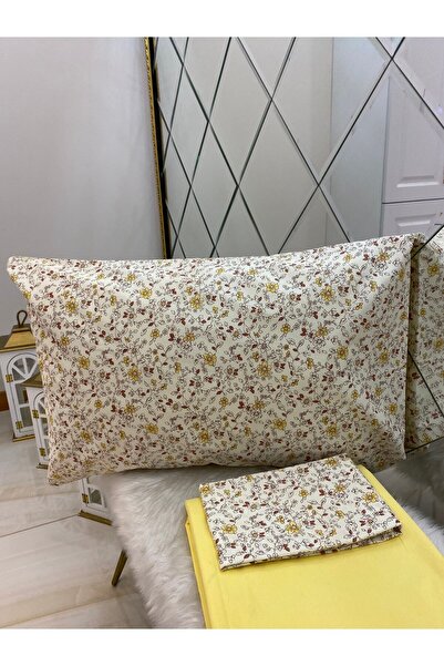 Özcan Ev Tekstil Ranforce Single Sheet Pillow Set 100% Cotton