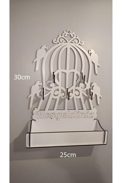 ERFA TASARIM ERFA Tasarım MDF Duvar Askılığı Anahtar Asacağı Home Anahtarlık ...