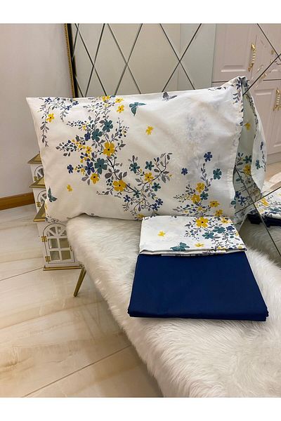 Özcan Ev Tekstil Ranforce Single Sheet Pillow Set 100% Cotton