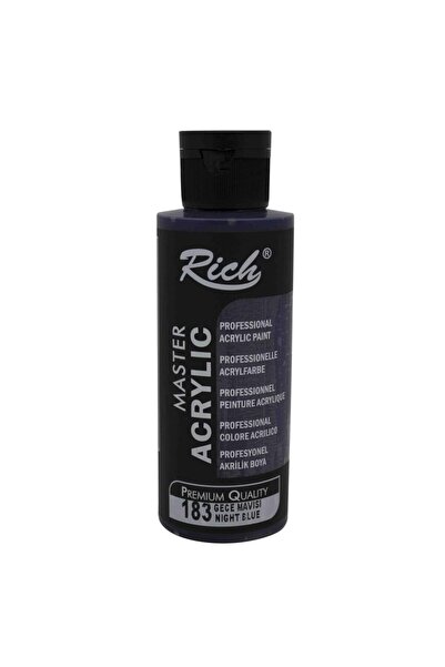Rich Boya Rich Akrilik Boya 120 Cc Gece Mavisi