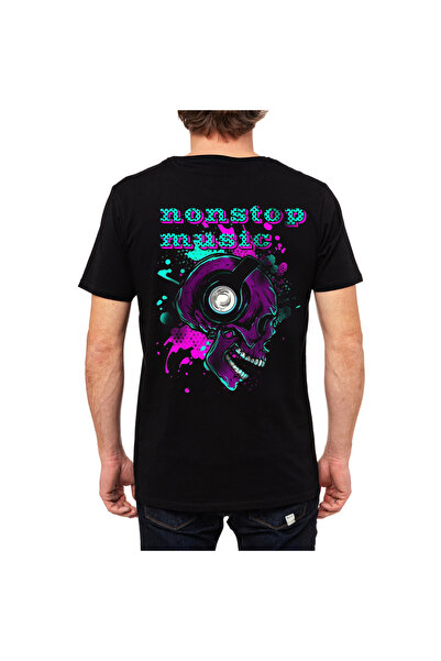 Crea Eymer Wear Glavobojna muzika, veliki dizajn na leđima Štampano okrugla k...