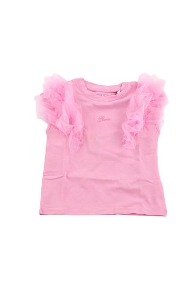 Guess SS T-SHIRT W/MESH