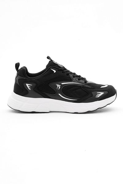 Tonny Black Unisex černá a bílá podešev Faylon Pohodlná forma Unisex boty