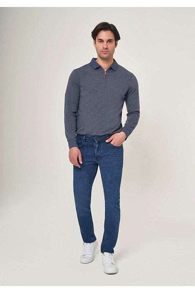 Tony Montana Ανδρικό τζιν παντελόνι Slim Fit
