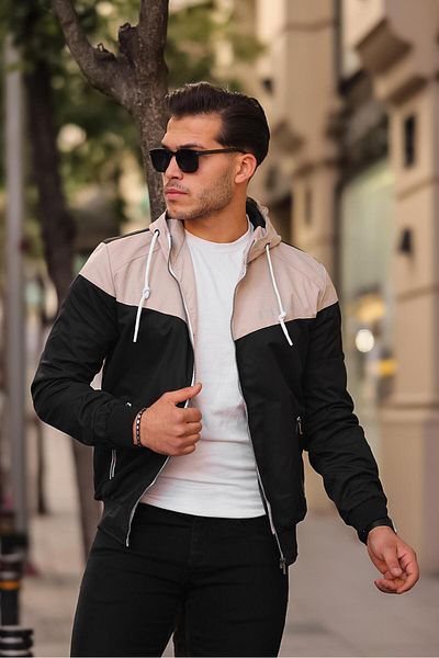 Stilkombin Piece Double Color Raincoat Seasonal Bl 1537
