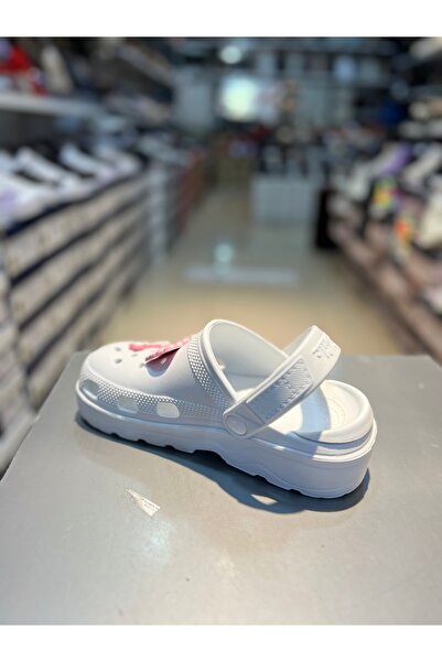 Hacıoğlu Ayakkabı Γυναικείες παντόφλες Rooter με ψηλή σόλα με αυτοκόλλητα