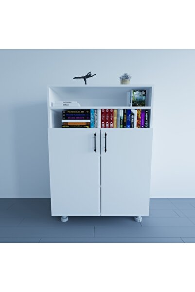 yergül dizayn Çok Amaçlı Dolap Tuna Erzak Dolabı Banyo Dolabı Kiler Dolabı Mutfak Dolabı Beyaz 1,40x46x1.00