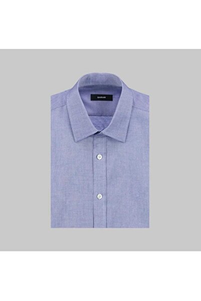 Sarar Elvio Uzun Kol Oxford Dokuma Klasik Yaka Slimfit Gömlek