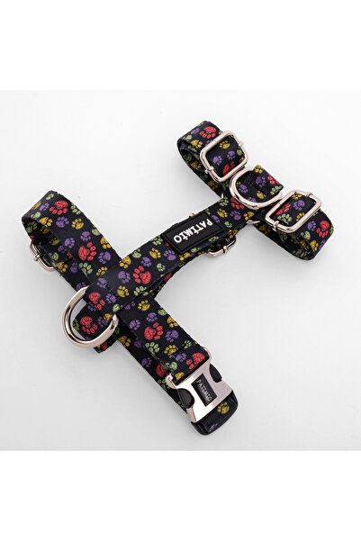 PATİMİO Paws Köpek Göğüs, Boyun Ve Gezdirme Tasma Seti