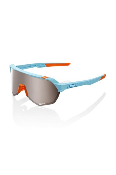 100percent 100% S2 Soft Tact Two Tone Hiper Silver Mirror Lens