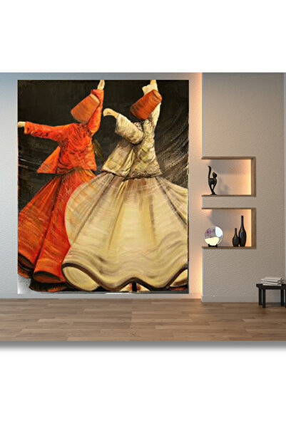 LİLYHOBBYLAND Renkli Baskılı Sayılarla Boyama Hobi Seti (Çerçeveli) 60x75 cm:...