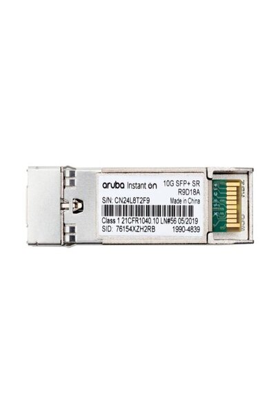 Aruba R9d18a Ion 10g Sfp Lc Sr 300m Mmf Xcvr Kutusunda Hologramlı Garantili