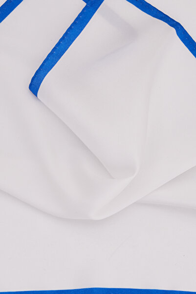 ALTINYILDIZ CLASSICS Біла чоловіча хустинка з візерунком «Сакс»