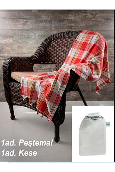 GOLDRİSE Klasik Hamam Peştemali 80x170 Cm 1 Adet Kese Hediyeli