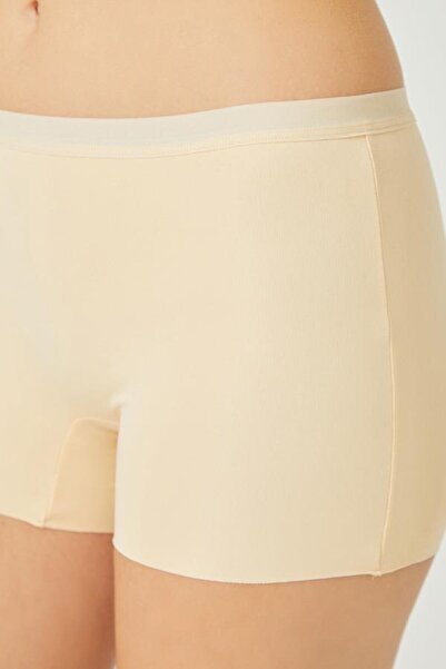 Cottonhill Basic Lazer Kesim Dikişsiz Kadın Boxer Külot 6'lı Paket-2