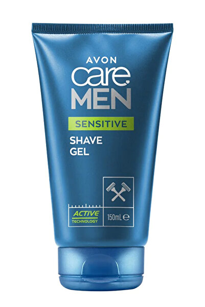 AVON Care Men Sensitive Papatya ve Aloe Özü İçeren Tıraş Jeli 150 Ml.