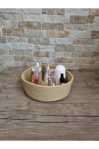 EGE ÖRGÜM منظم ديكور السلة منظم متعدد الأغراض