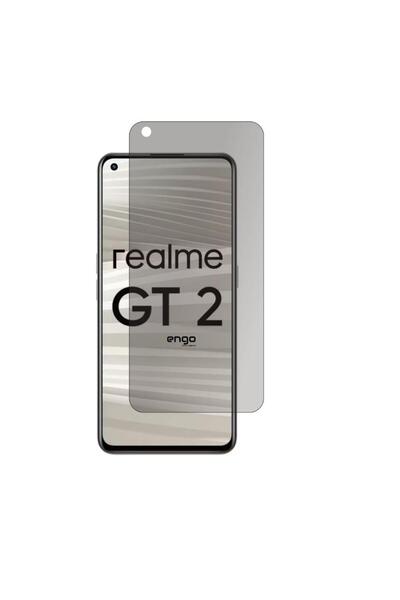 Engo Realme GT 2 İle Uyumlu Hayalet Ekran Koruyucu Yandan Görünmeyen Gizlilik...