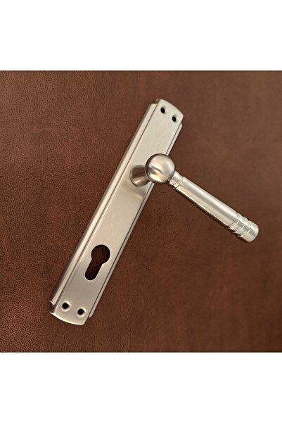 KOLDOOR Osmanlı Topkapı Handles Saten Aynalı Yale Çelik Kapı Kolu Sağ Basar Tek Taraf