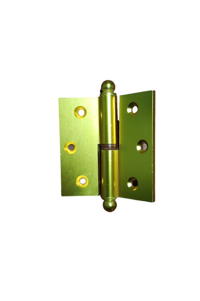 Generic Brand Aluminum Okka Hinge 7 cm Yellow Left Left Door Metal Without Gu...