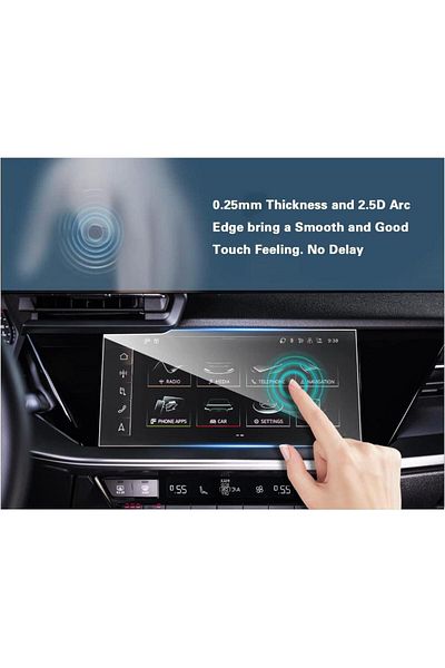 Engo Audi A3 Screen Protector 10.1 inch Multimedia Navigation 2021-2023