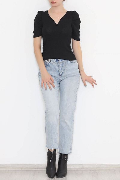 Moka Shopin Princess Sleeve Blouse Black - 11697.1567