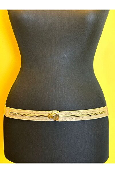 Gönülden Tasarım Жіночий ремінь з блискавкою та гумкою