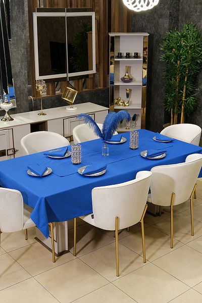 sevilya Set de cârpă de masă Dream 8 piese (față de masă de salon, pasaj, șervețel din 6 piese)