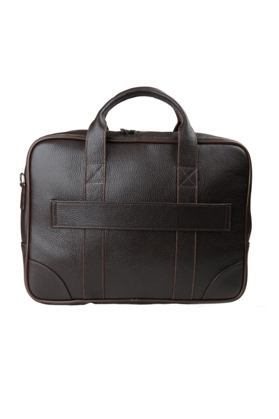 MÇ DERİ حقيبة كمبيوتر محمول من الجلد الطبيعي مقاس 13 بوصة و14 بوصة