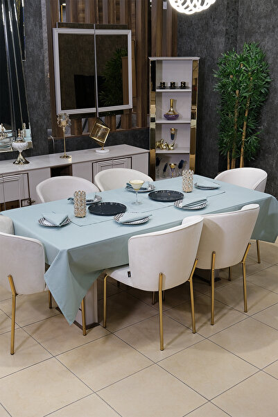 sevilya Dream 8-предметний набір скатертин (скатертина для вітальні, бігунок,...