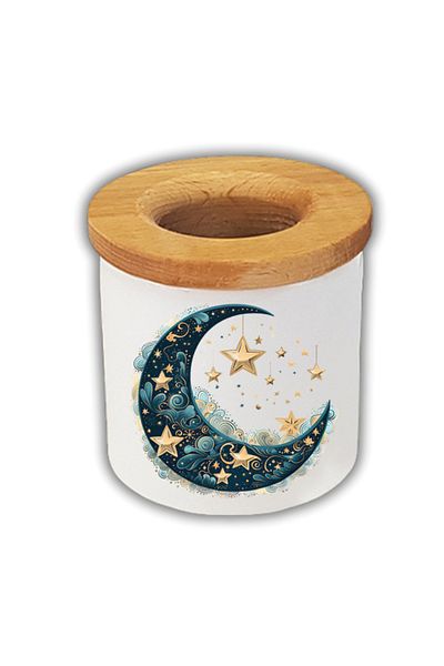 lili hediyelik Μοντέρνα θήκη για στυλό Moon Printed