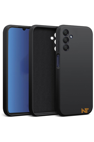 Nezih Case Samsung Galaxy M14 5g Kılıf Kamera Korumalı Lansman Kadife Iç Yüze...
