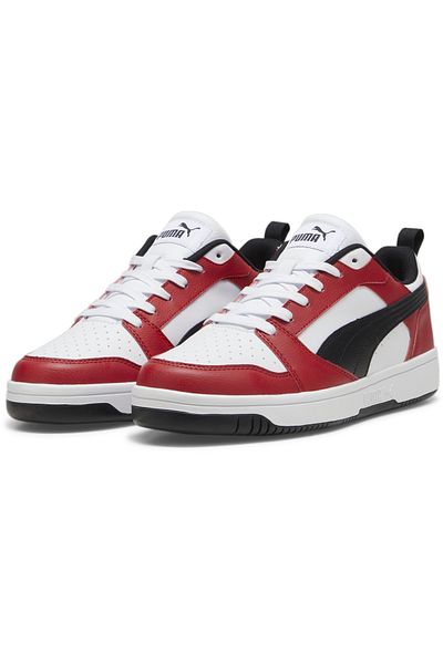 Puma Puma Rebound V6 Low Shoes - White and Black