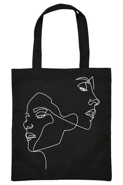 Mister Tee Accessoires One Line Canvas Tasche
