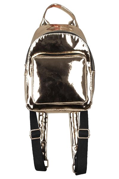 Urban Classics Unisex Mini Metallic Backpack
