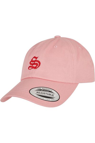 Mister Tee Accessoires Letter Pink Low Profile Cap
