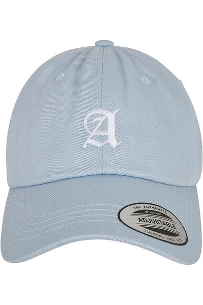 Mister Tee Accessoires Letter Hellblau Low Profile Cap