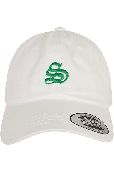 Mister Tee Accessoires Letter White Low Profile Cap