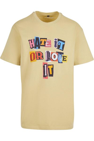 Upscale by Mister Tee Unisex Hate it or Love it Oversize Tee
