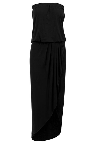 Urban Classics Damen Bandeau-Kleid aus Viskose