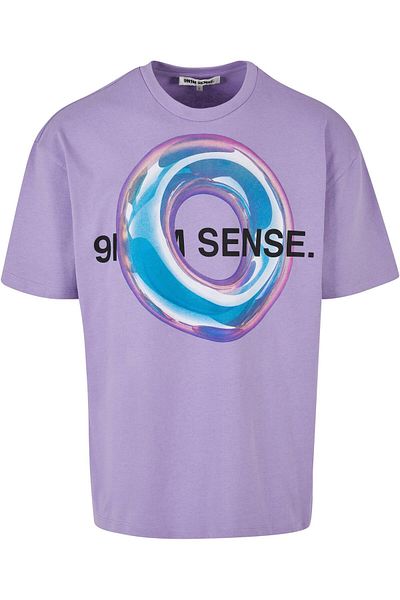 9N1M SENSE Herren Krom Halo Tişört