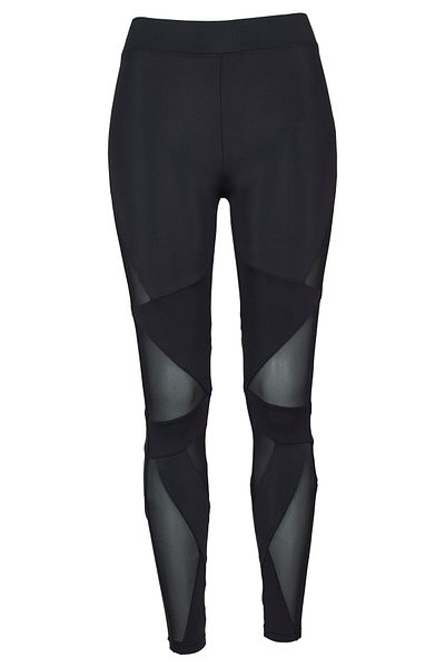 Urban Classics Damen Ladies Triangle Tech Mesh Leggings