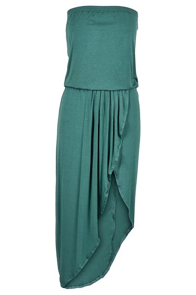 Urban Classics Damen Bandeau-Kleid aus Viskose