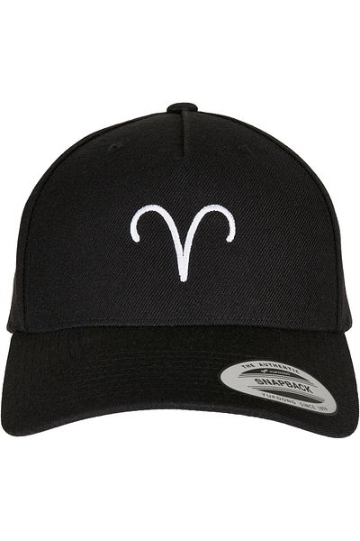 Mister Tee Accessoires Zodiac YP Classics 5-Panel Premium Snapback-Cap mit gebogenem Schirm