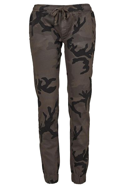 Urban Classics Damen Bayan Kamuflajlı Jogging Pantolonu