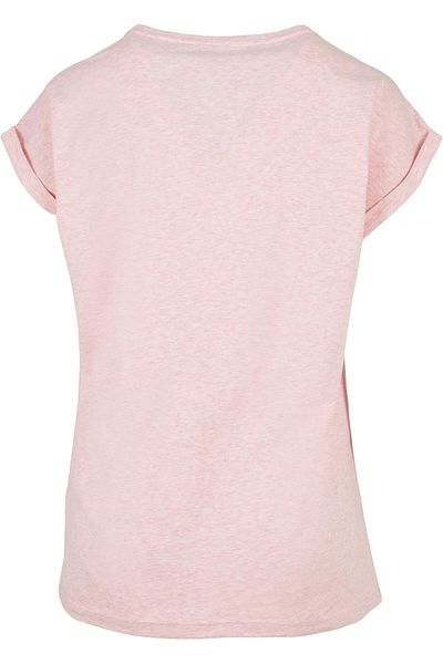 Urban Classics Damen Ladies Color Melange Extended Shoulder Tee
