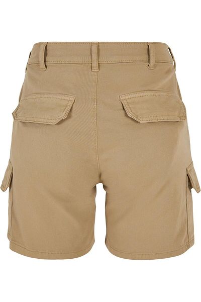 Urban Classics Damen Ladies High Waist Cargo Shorts